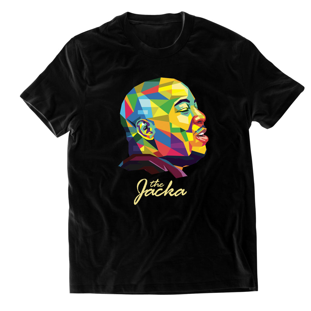 the Jacka Polygon TShirt - Black
